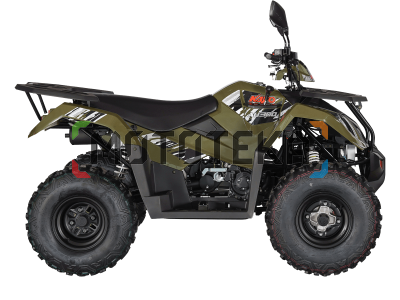 Квадрицикл KAYO (Кайо) AU300 EFI (ЗЕЛЕНЫЙ ХАКИ пластик 2025 г.) с ПСМ
