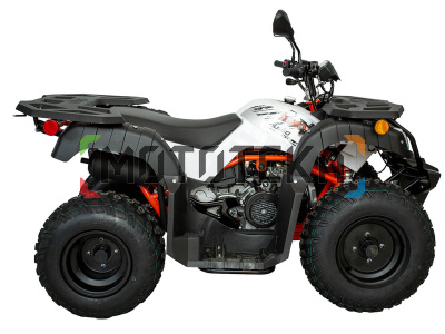 Квадрицикл KAYO (Кайо) AU150 CVT (без упаковки, белый пластик 2024 г.) с ПСМ